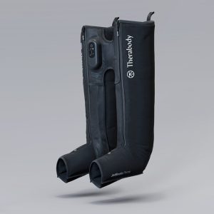 Therabody Lymfahierontakengät JetBoots Prime koko S Musta