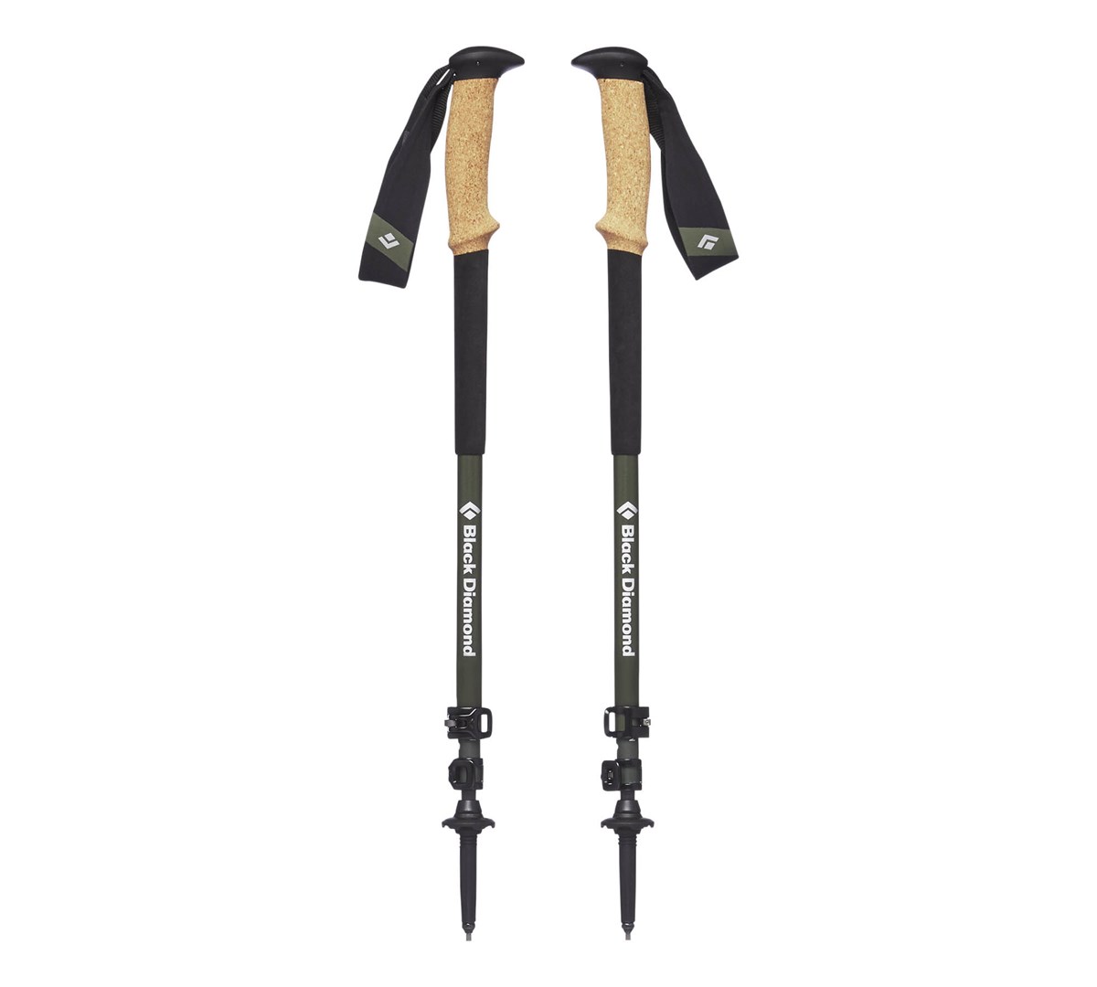 Black Diamond Alpine Alpine Carbon Cork vaellussauva Unisex Teleskooppinen
