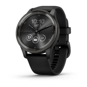 Garmin vivomove Trend LCD 40 mm hybridi 254 x 346 pikseliä kosketusnäyttö Musta GPS (satelliitti)