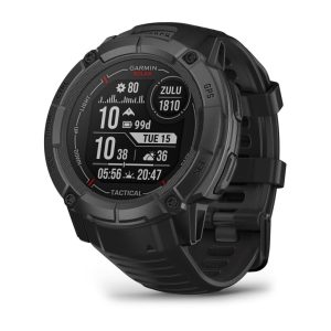 Garmin Instinct 2X Solar Tactical Edition 2,79 cm (1,1") MIP 50 mm Digitaalinen 176 x 176 pikseliä Kosketusnäyttö Musta GPS (satelliitti)