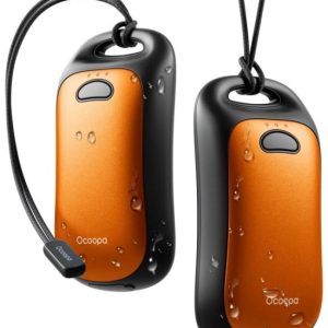 Ocoopa UT4 Urban Elektroninen kädenlämmitin 2× 3000 mAh oranssi