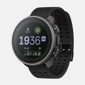 Suunto Vertical Titanium Solar Musta aurinkoenergialla toimiva urheilukello