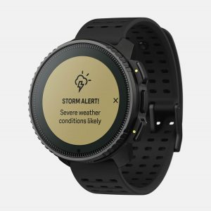 Suunto Vertical Steel Solar All Black aurinkoenergialla toimiva urheilukello