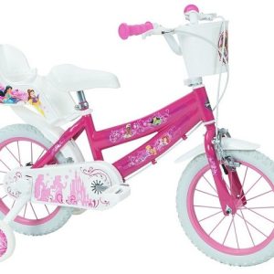 LASTEN POLKUPYÖRÄ 14" HUFFY 24411W DISNEY PRINSESSA